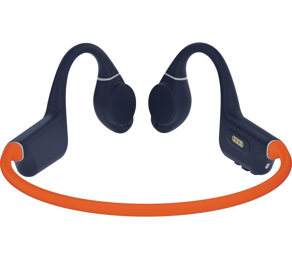 CREATIVE Outlier Free Pro+ Wireless Bluetooth Headphones - Blue & Orange image number 11 of 14