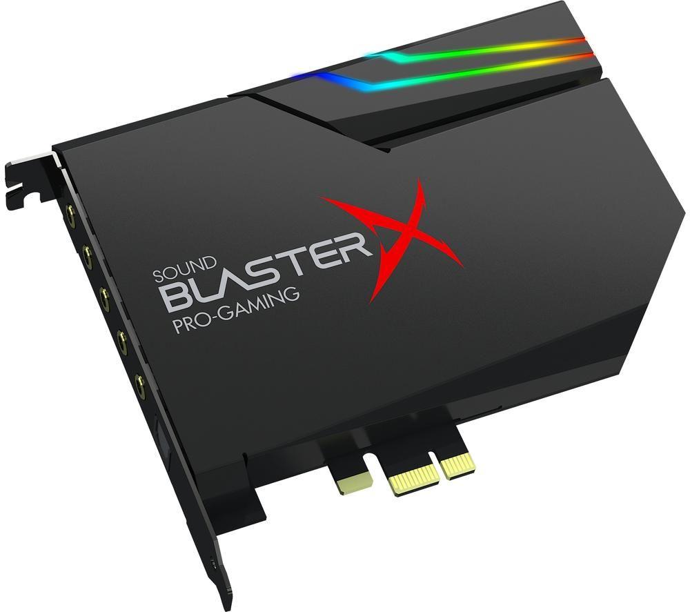CREATIVE Sound BlasterX AE-5 Plus 5.1 Channel PCIe Sound Card image number 3 of 7