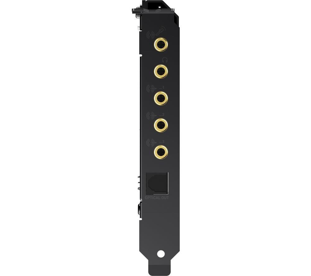 CREATIVE Sound BlasterX AE-5 Plus 5.1 Channel PCIe Sound Card image number 4 of 7