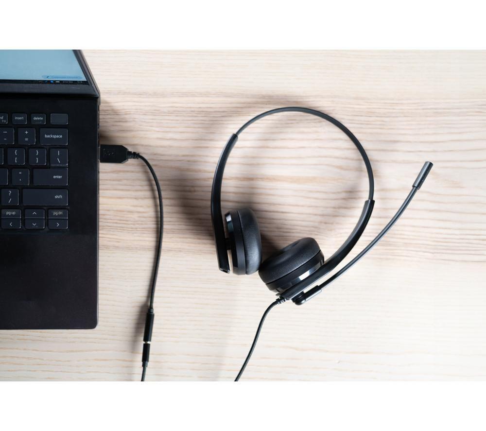 CREATIVE HS-230 Wired Noise‑Cancelling Microphone Headset &ndash; Black image number 2 of 6