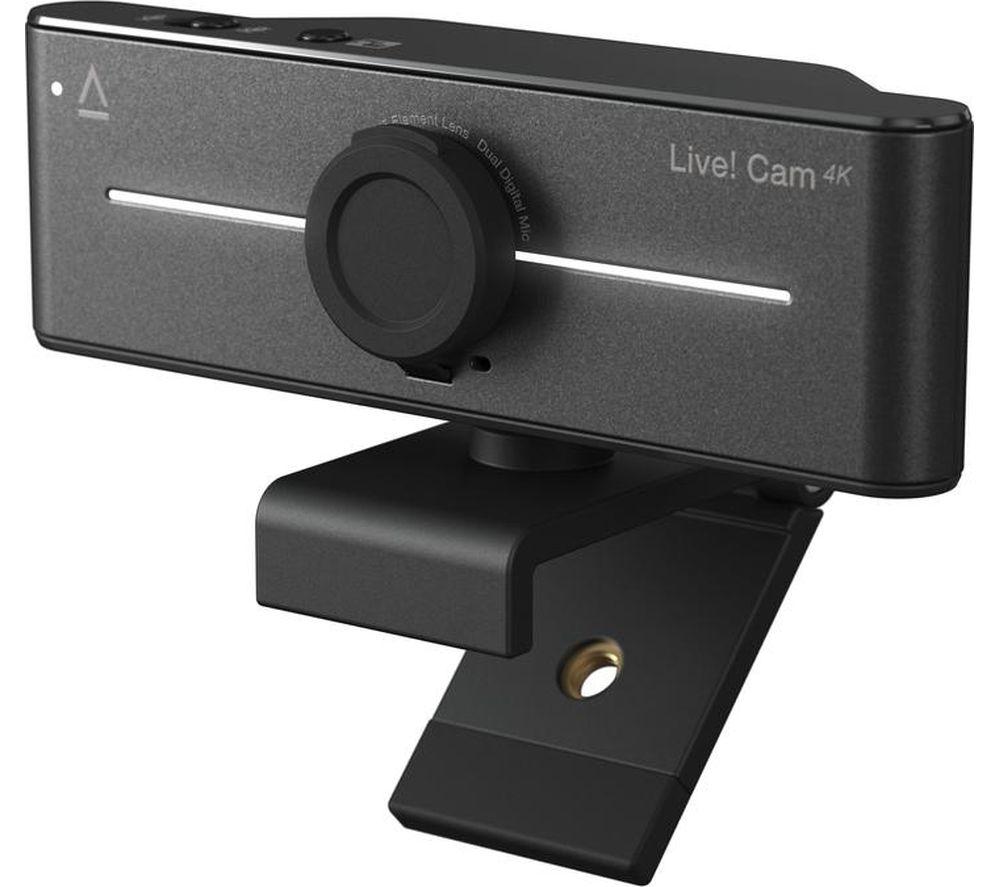 CREATIVE Live Cam 4K Ultra HD Webcam - Black image number 3 of 8