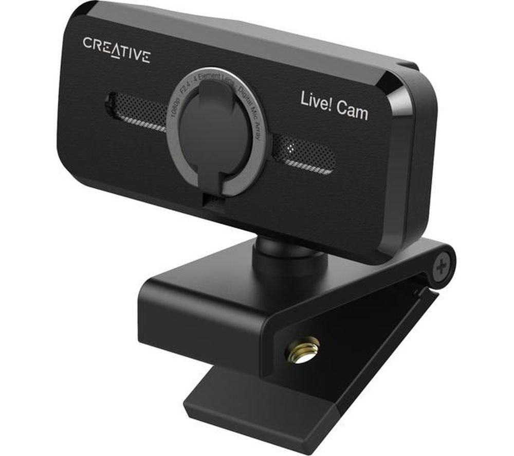 CREATIVE Live Cam Sync V2 Full HD Webcam - Black image number 4 of 6