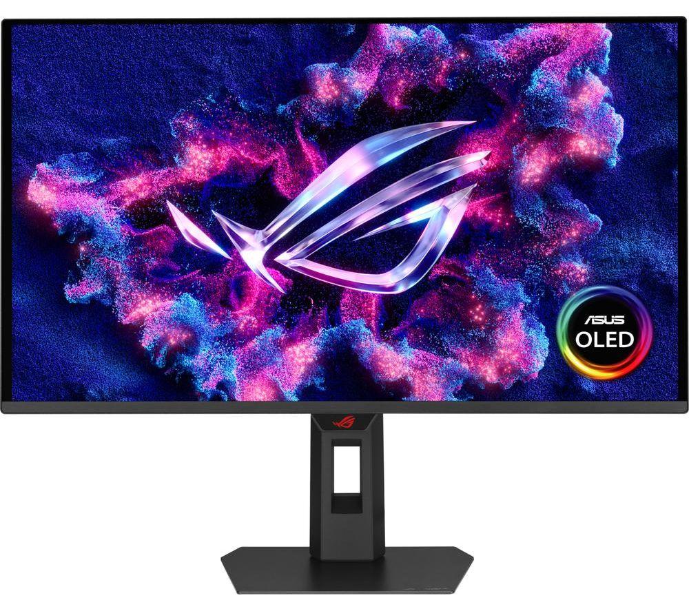 Asus Rog Strix Xg27aqdpg Quad Hd 27" Qd-Oled Gaming Monitor - Black, Black