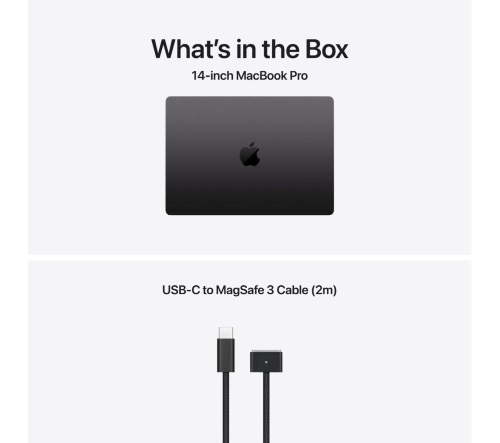 APPLE MacBook Pro 14" (2025) - M5, 1 TB SSD, Space Black image number 9 of 9