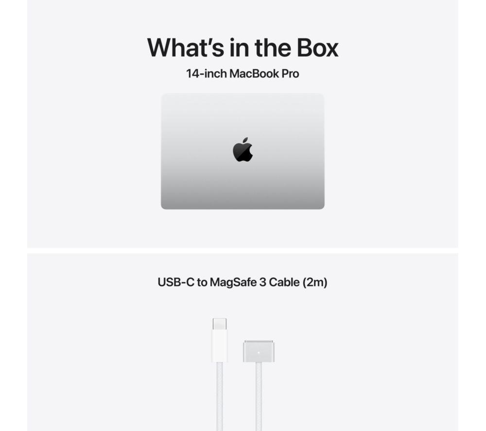 APPLE MacBook Pro 14" (2026) - M5, 1 TB SSD, RAM 32 GB, Silver image number 9 of 10