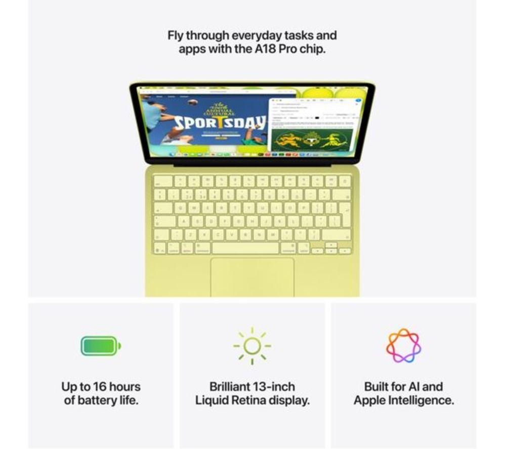 APPLE MacBook Neo 13" (2026) - A18 Pro, 512 GB SSD, Blush image number 9 of 10