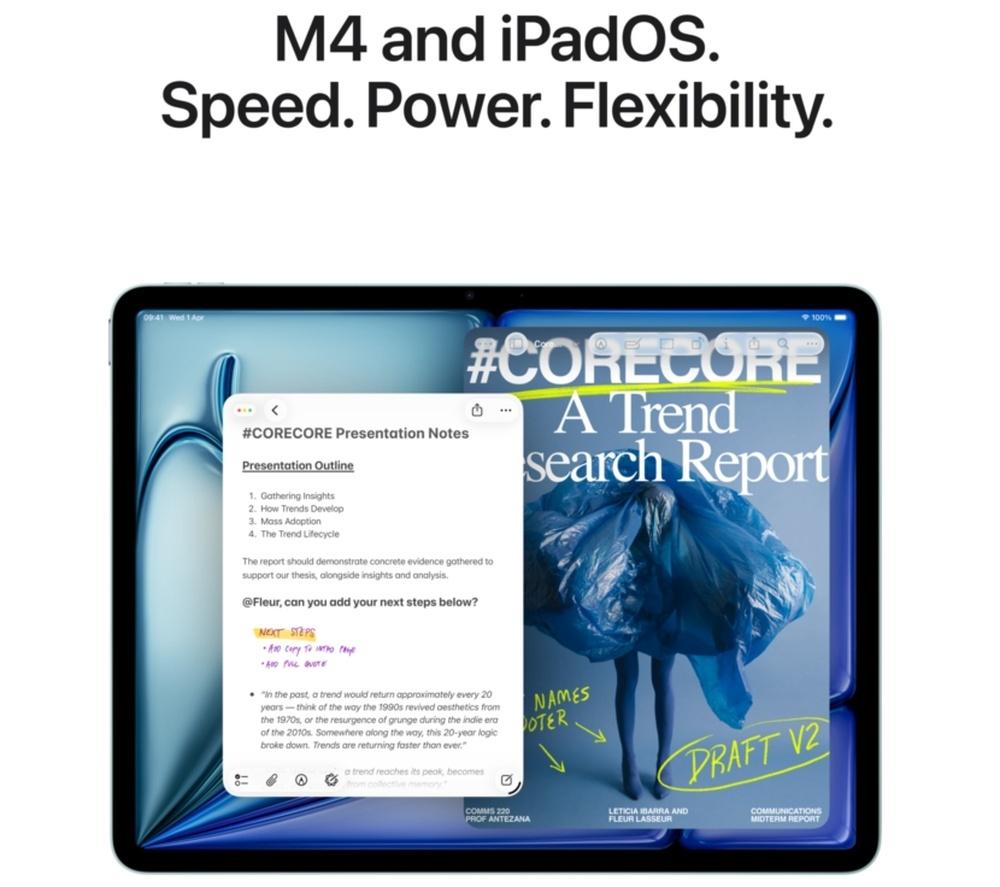 APPLE 11" iPad Air (2026) - 512 GB, Purple image number 4 of 11