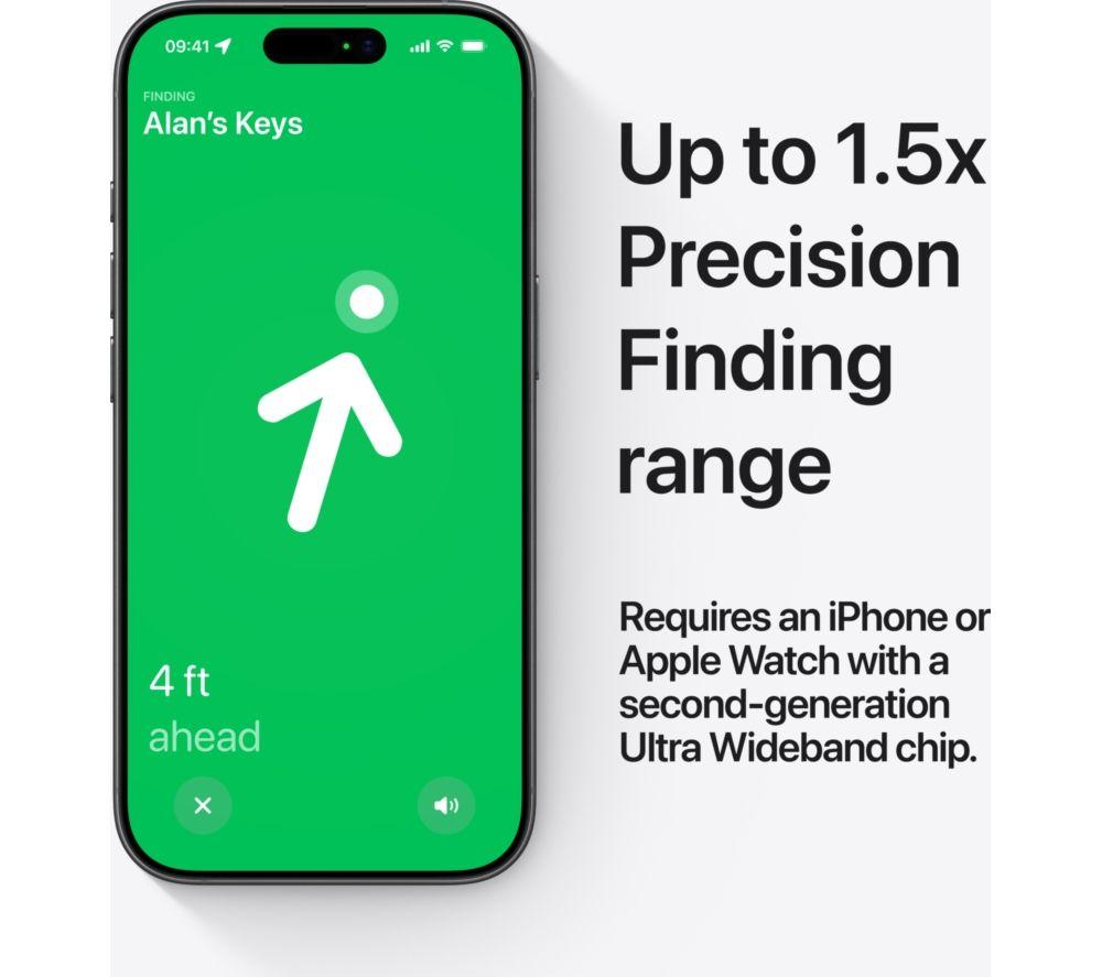 APPLE AirTag (2nd Generation) Bluetooth Tracker image number 3 of 5