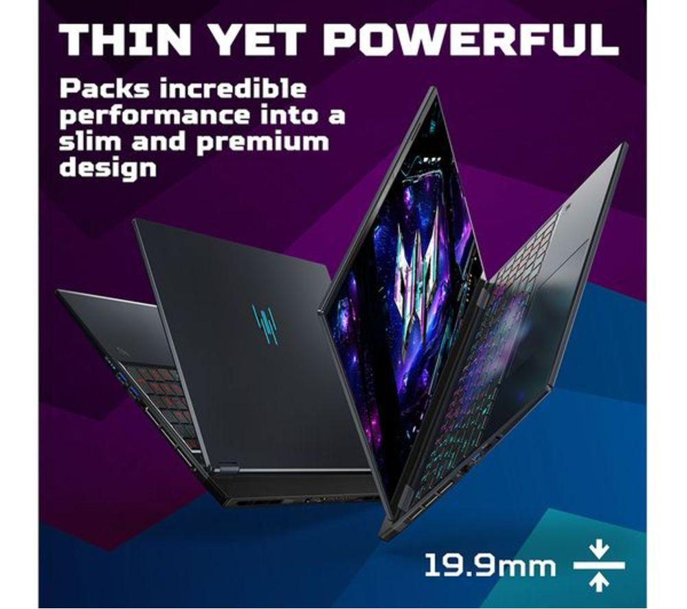 ACER Predator Helios Neo 16S AI 16" Refurbished Gaming Laptop - Intel&reg; Core&trade; Ultra 9, RTX 5070 Ti, 1 TB SSD (Excellent Condition) image number 17 of 41