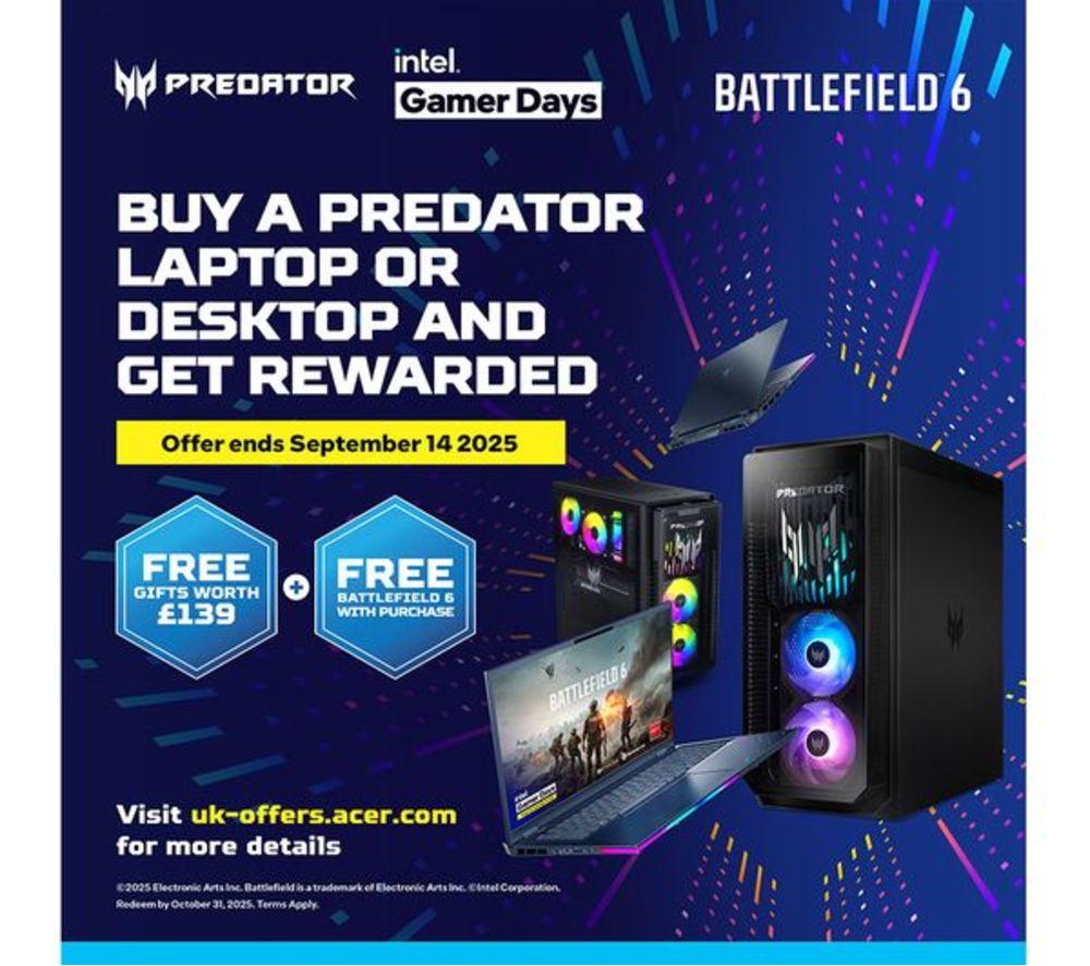 ACER Predator Helios Neo 16S AI 16" Refurbished Gaming Laptop - Intel&reg; Core&trade; Ultra 9, RTX 5070 Ti, 1 TB SSD (Excellent Condition) image number 21 of 41