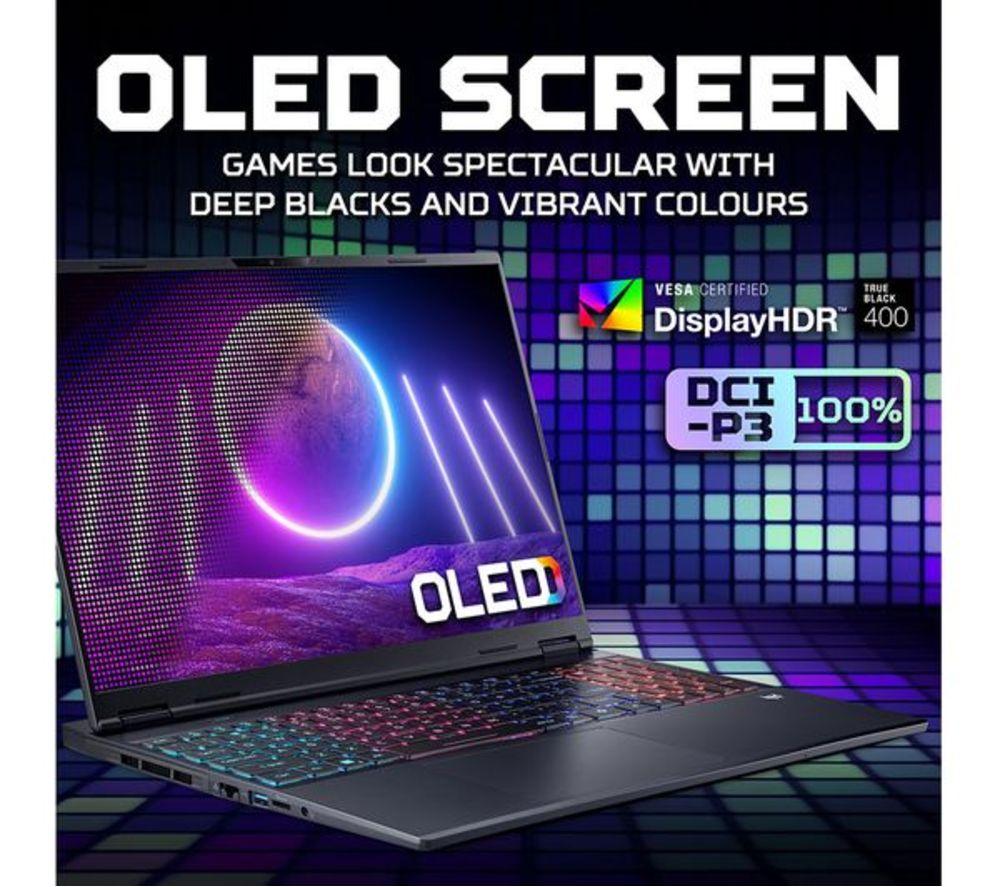 ACER Predator Helios Neo 16S AI 16" Refurbished Gaming Laptop - Intel&reg; Core&trade; Ultra 9, RTX 5070 Ti, 1 TB SSD (Very Good Condition) image number 7 of 9