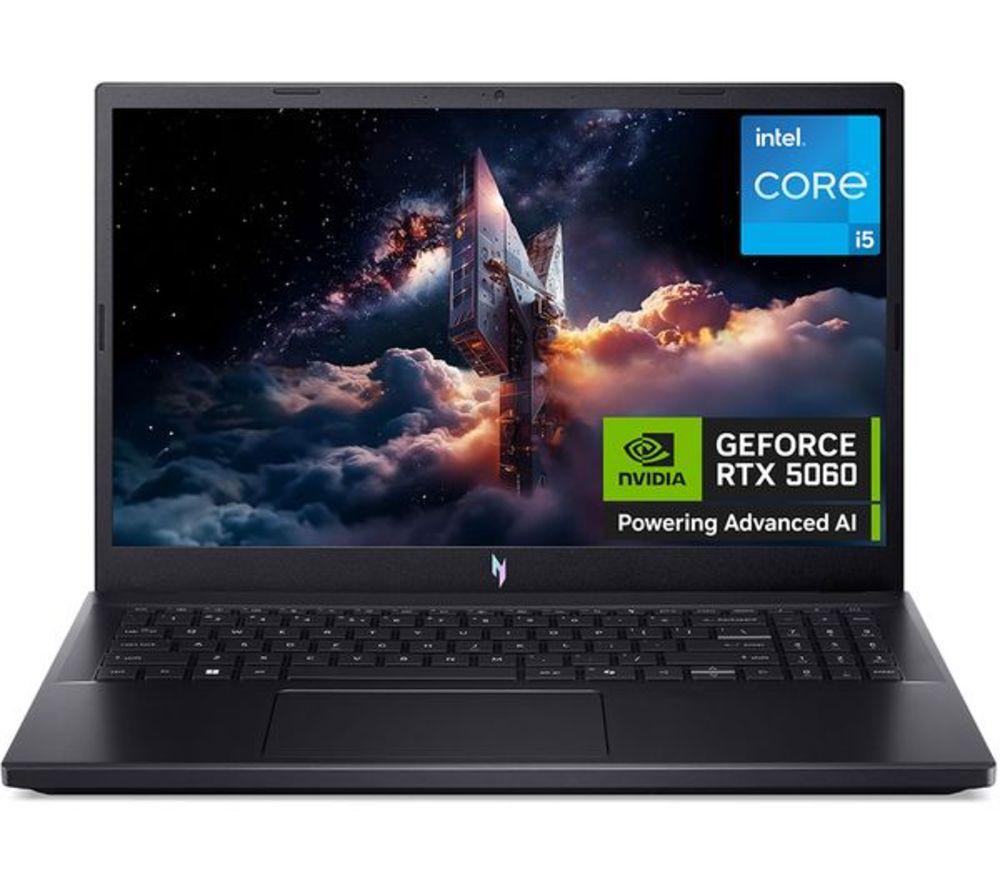 Acer Nitro V15 15.6" Refurbished Gaming Laptop - Intel® Core™ i5, RTX 5060, 512 GB SSD (Excellent Condition), Black