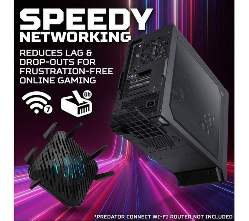 ACER Predator Orion 3000 PO3-665 Refurbished Gaming PC - Intel&reg; Core&trade; i5, RTX 5060, 1 TB SSD (Very Good Condition) image number 8 of 9