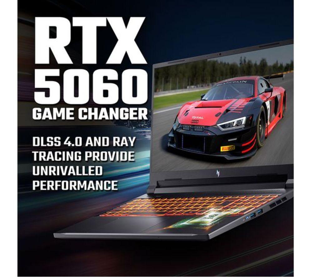ACER Nitro V 16 AI 16" Refurbished Gaming Laptop - AMD Ryzen 7, RTX 5060, 512 GB SSD (Very Good Condition) image number 4 of 8