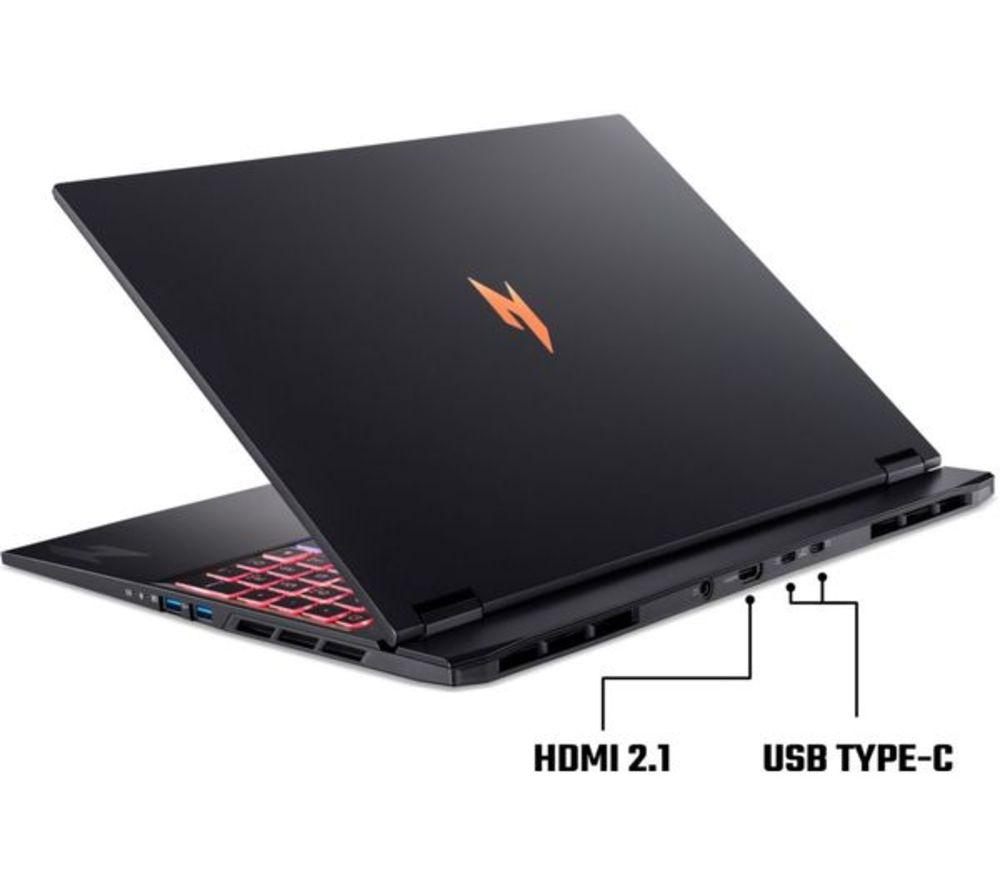ACER Nitro 16S AI 16" Refurbished Gaming Laptop - AMD Ryzen AI 9, RTX 5070 Ti, 1 TB SSD (Excellent Condition) image number 3 of 17