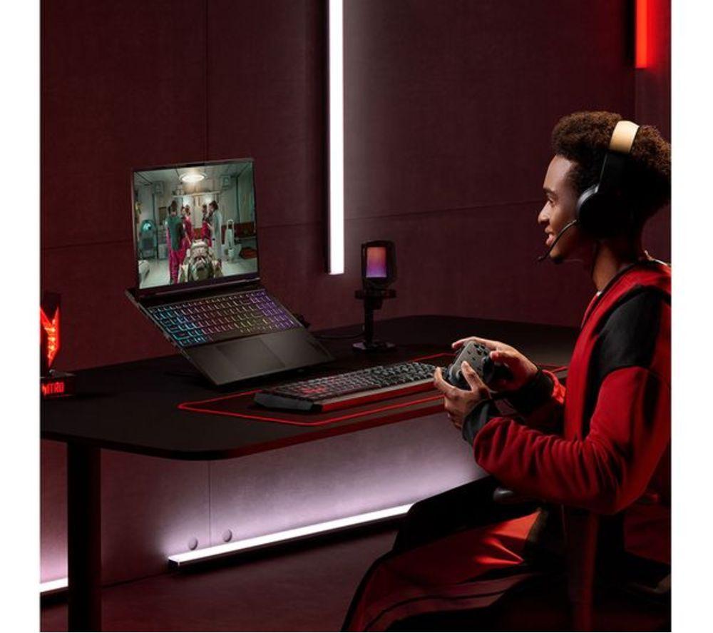 ACER Nitro 16S AI 16" Refurbished Gaming Laptop - AMD Ryzen AI 9, RTX 5070 Ti, 1 TB SSD (Excellent Condition) image number 15 of 17