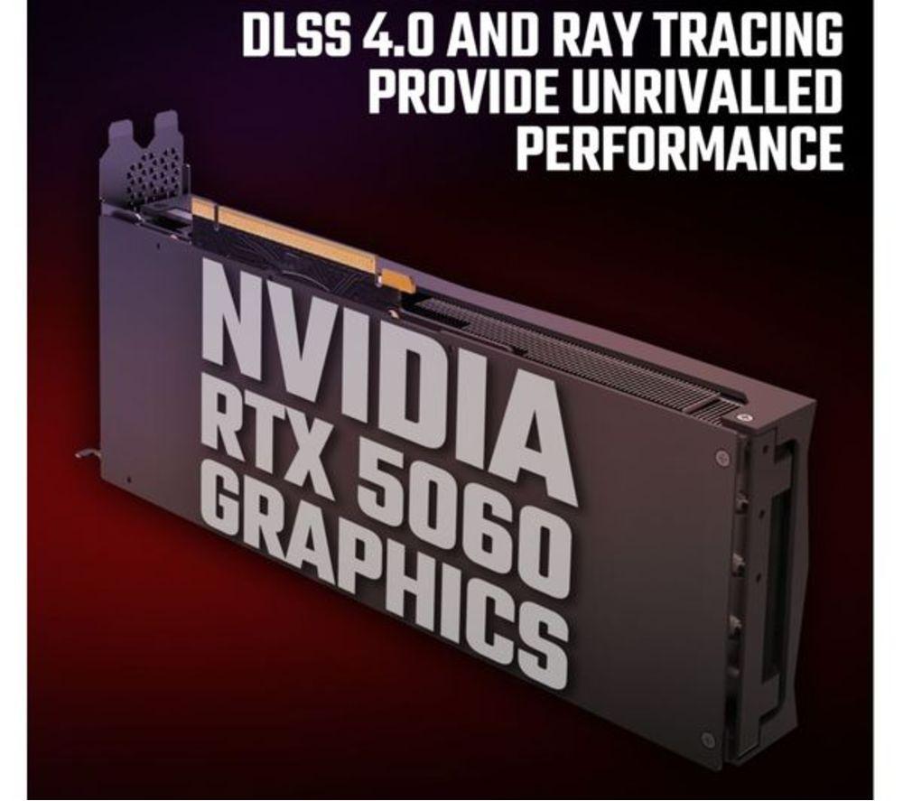 ACER Nitro N20-100 Refurbished Gaming PC - Intel&reg; Core&trade; i5, RTX 5060, 1 TB SSD (Very Good Condition) image number 2 of 6