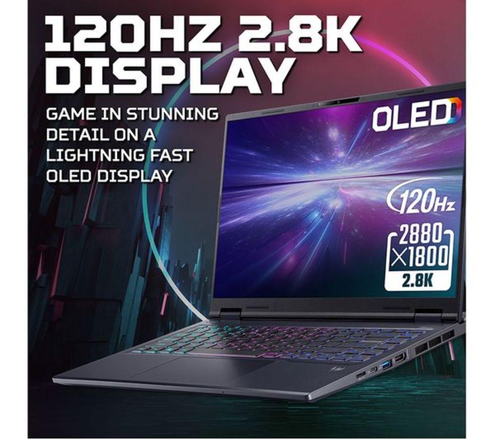 ACER Predator Helios Neo 14 AI 14" Refurbished Gaming Laptop - Intel&reg; Core&trade; Ultra 9, RTX 5070, 1 TB SSD (Very Good Condition) image number 6 of 10