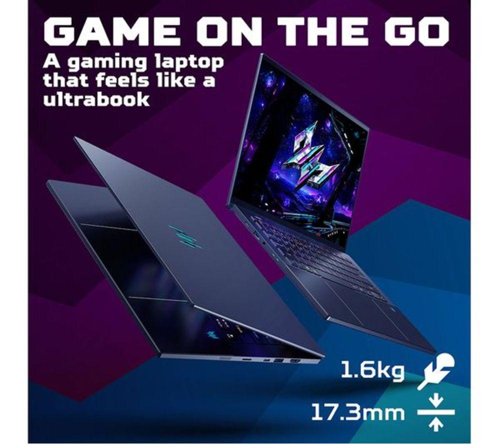 ACER Predator Triton 14 AI 14.5" Refurbished Gaming Laptop - Intel&reg; Core&trade; Ultra 9, RTX 5070, 2 TB SSD (Excellent Condition) image number 5 of 14