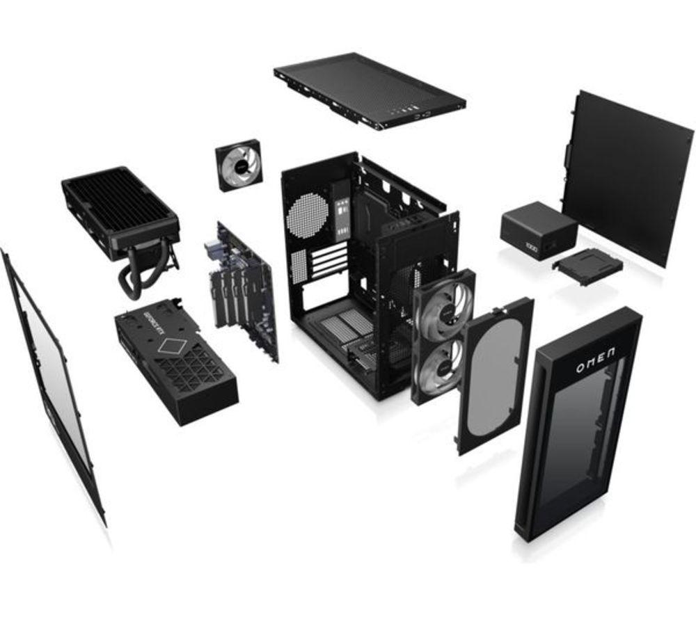 HP OMEN 35L Refurbished Gaming PC - Intel&reg; Core&trade; i7, RTX 5060 Ti, 1 TB SSD (Very Good Condition) image number 3 of 8
