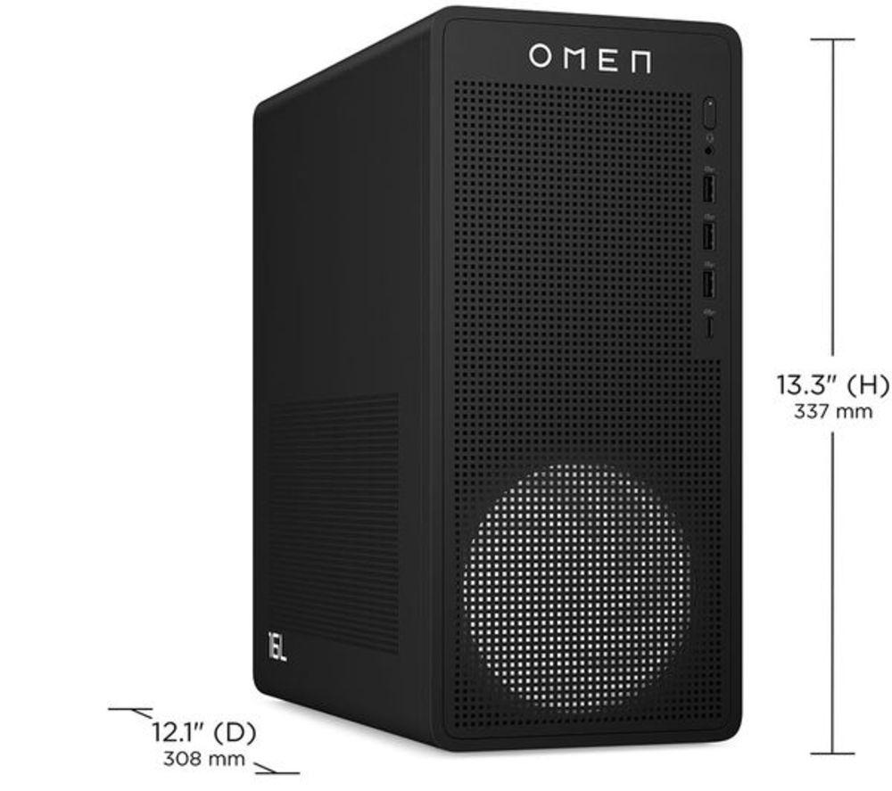 HP OMEN 16L Refurbished Gaming PC - Intel&reg; Core&trade; i7, RTX 5060 Ti, 1 TB SSD (Very Good Condition) image number 12 of 18