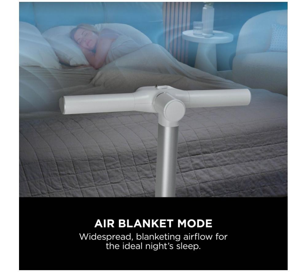 SHARK TH200UKWH TurboBlade Cool + Heat High-Speed Multi-Directional Tower Fan & Heater - White image number 10 of 14