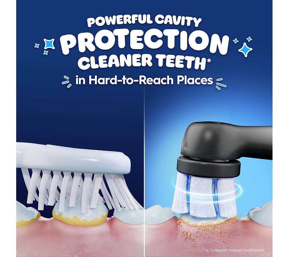 ORAL-B iO Kids Marvel Spiderman Replacement Toothbrush Head - Pack of 2 image number 2 of 7