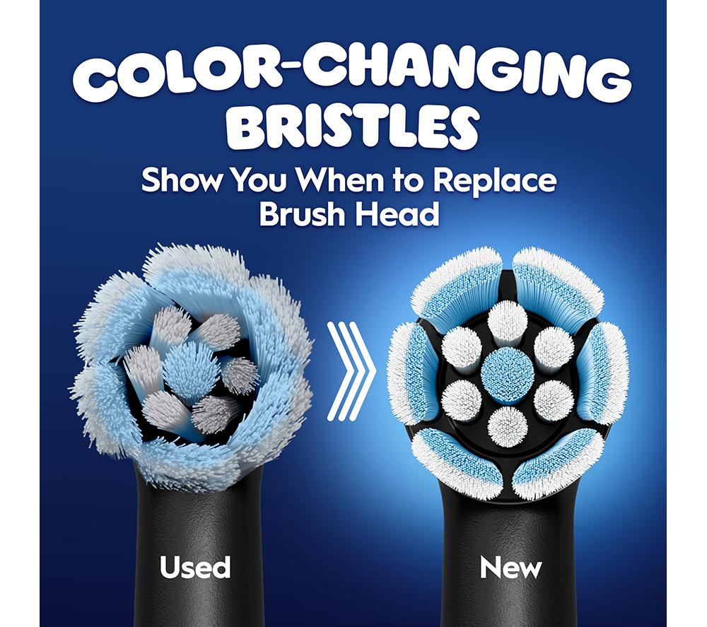 ORAL-B iO Kids Marvel Spiderman Replacement Toothbrush Head - Pack of 2 image number 6 of 7