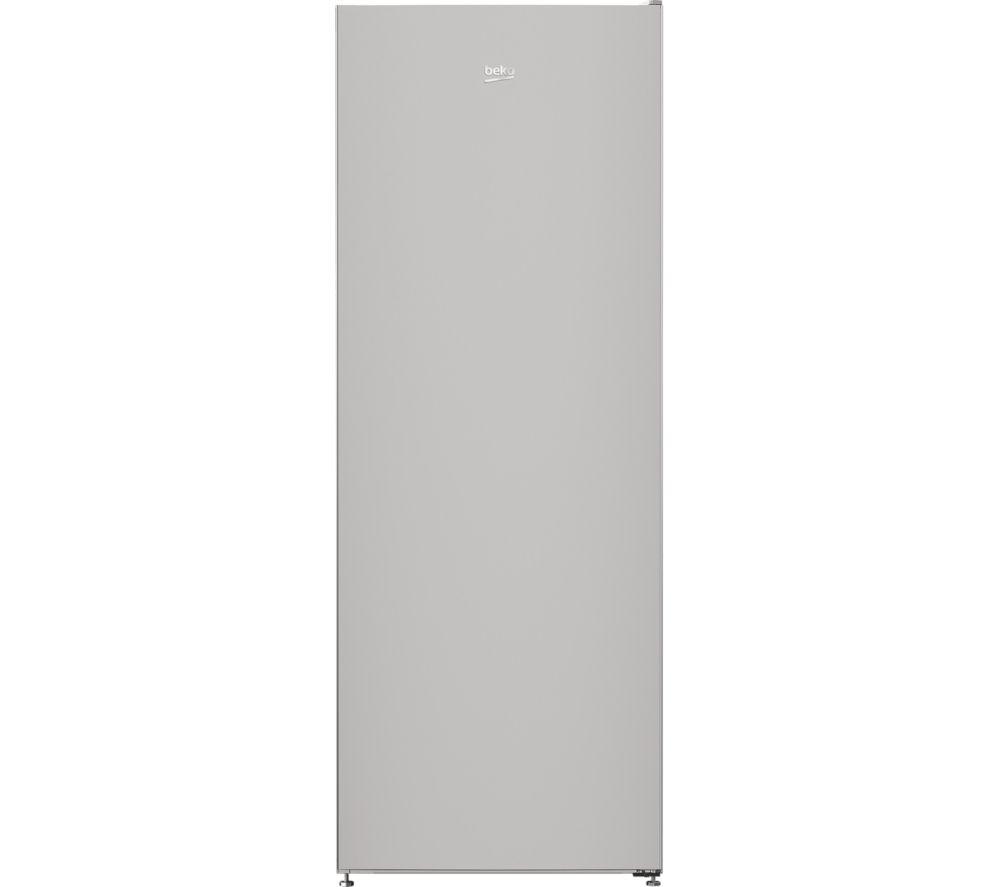 BEKO FNE4545S Tall Freezer – Silver, Silver/Grey