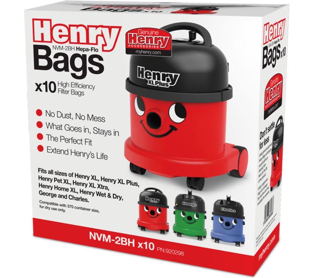 NUMATIC Genuine Henry HepaFlo XL Dust Bags - Pack of 10 image number 2 of 2