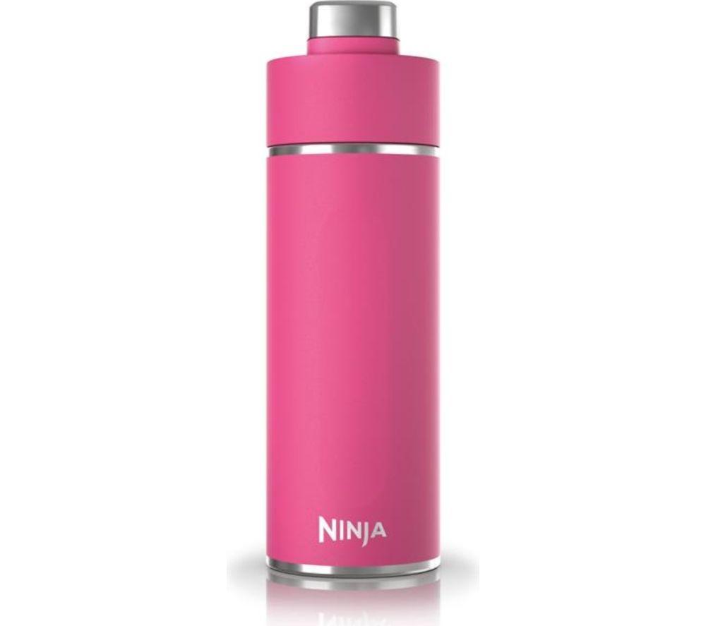 Ninja Thirsti Travel Water Bottle - Hot Pink, 530 ml