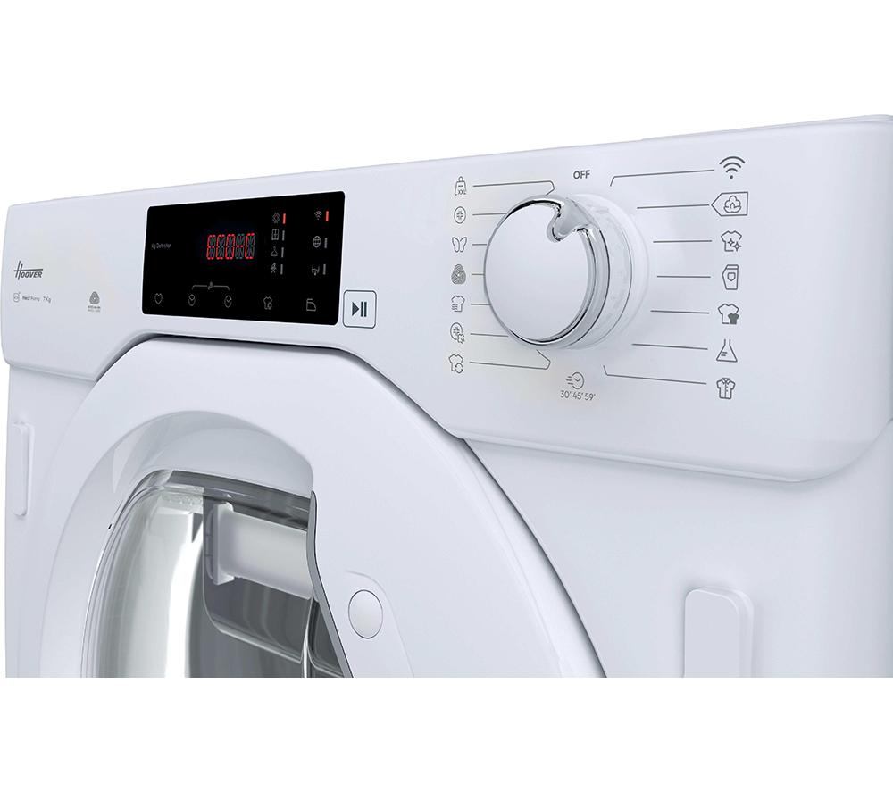 HOOVER BATD H7A1TE-80 Integrated WiFi-enabled 7 kg Heat Pump Tumble Dryer image number 5 of 6