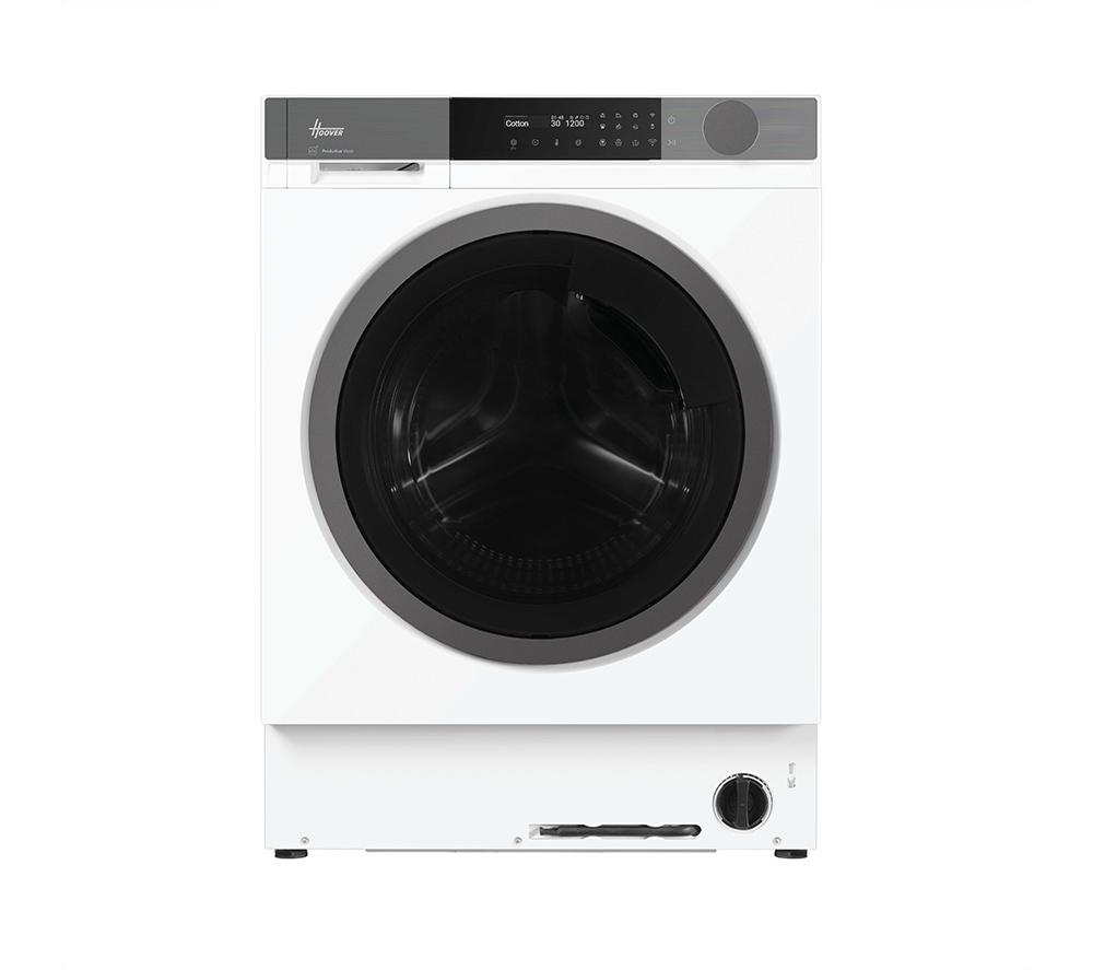 HOOVER H-WASH 600 HBSI 410CIL8U-80 Integrated WiFi-enabled 10 kg 1400 Spin Washing Machine – White, White