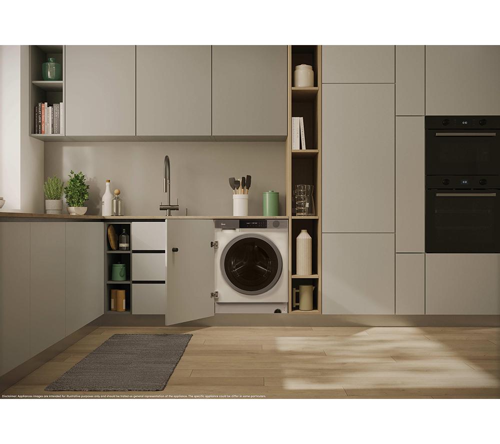 HOOVER H-WASH 600 HBSI 410CIL8U-80 Integrated WiFi-enabled 10 kg 1400 Spin Washing Machine - White image number 3 of 14