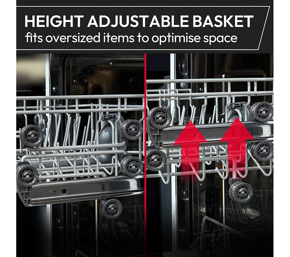 HOOVER H-Dish 300 Lite HIP 3C7E0S-80 Full-size Fully Integrated Dishwasher image number 10 of 13
