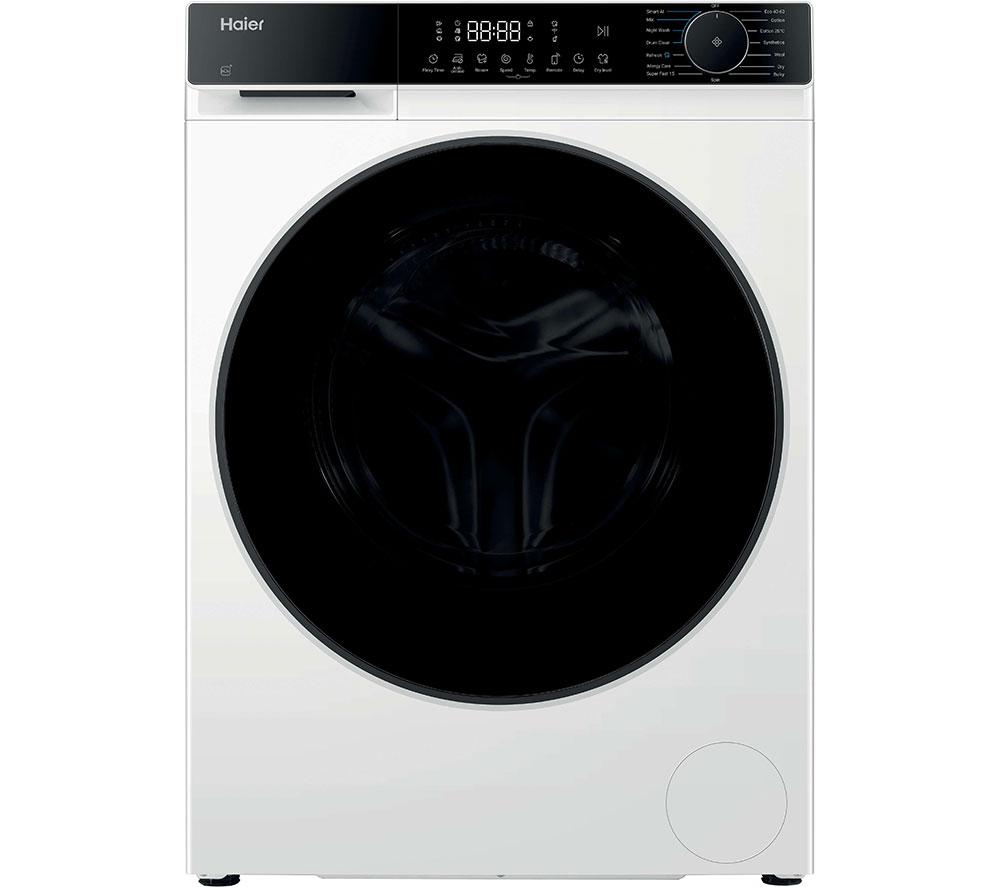 HAIER X Series 5 HWD120BP14357UUK WiFi-enabled 12 kg Washer Dryer – White, White