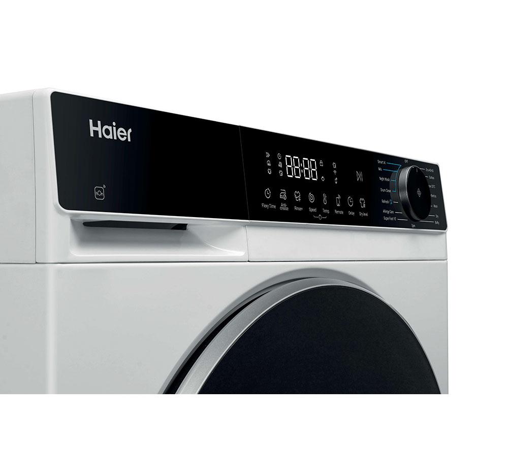 HAIER X Series 5 HWD120BP14357UUK WiFi-enabled 12 kg Washer Dryer - White image number 3 of 15