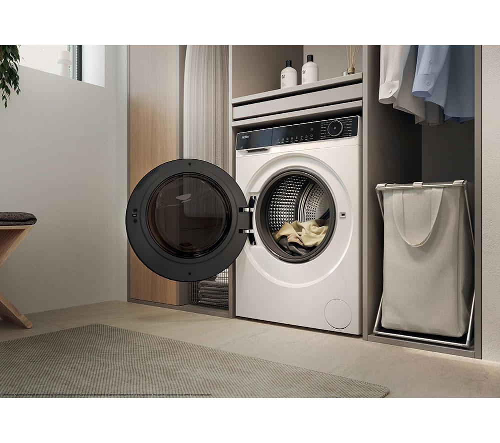 HAIER X Series 5 HWD120BP14357UUK WiFi-enabled 12 kg Washer Dryer - White image number 5 of 15