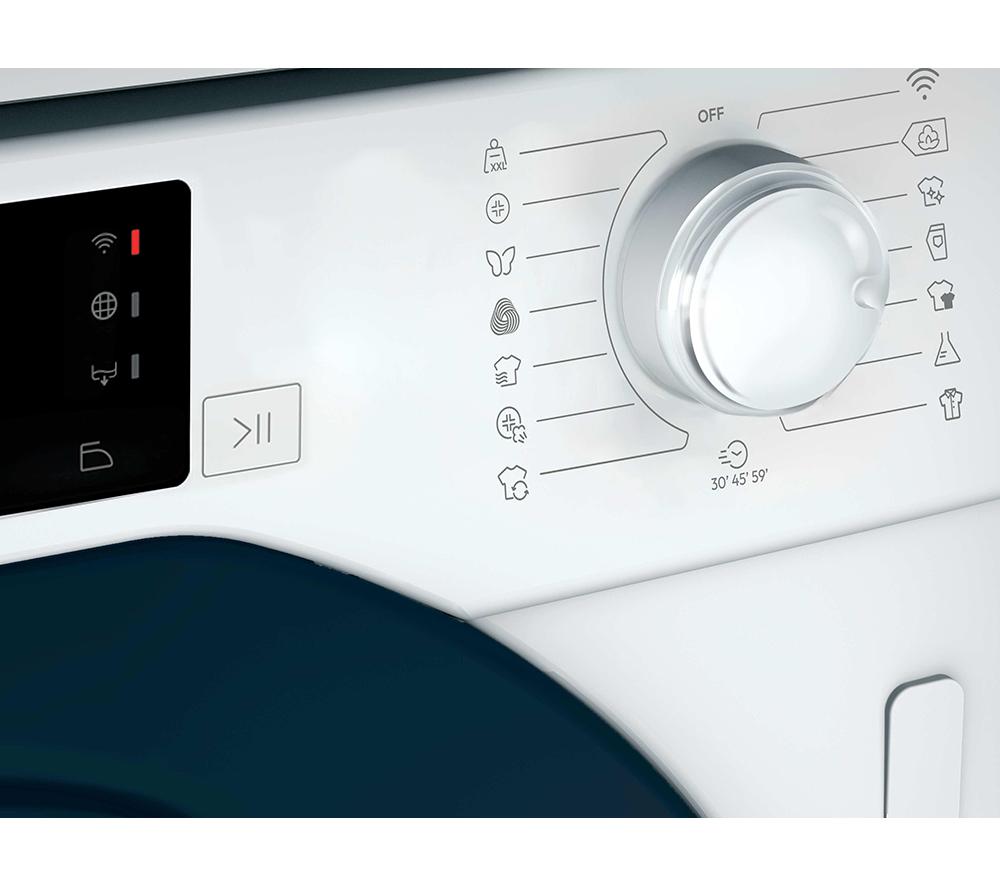 HOOVER BATD H7A1TBE-80 Integrated WiFi-enabled 7 kg Heat Pump Tumble Dryer image number 2 of 4