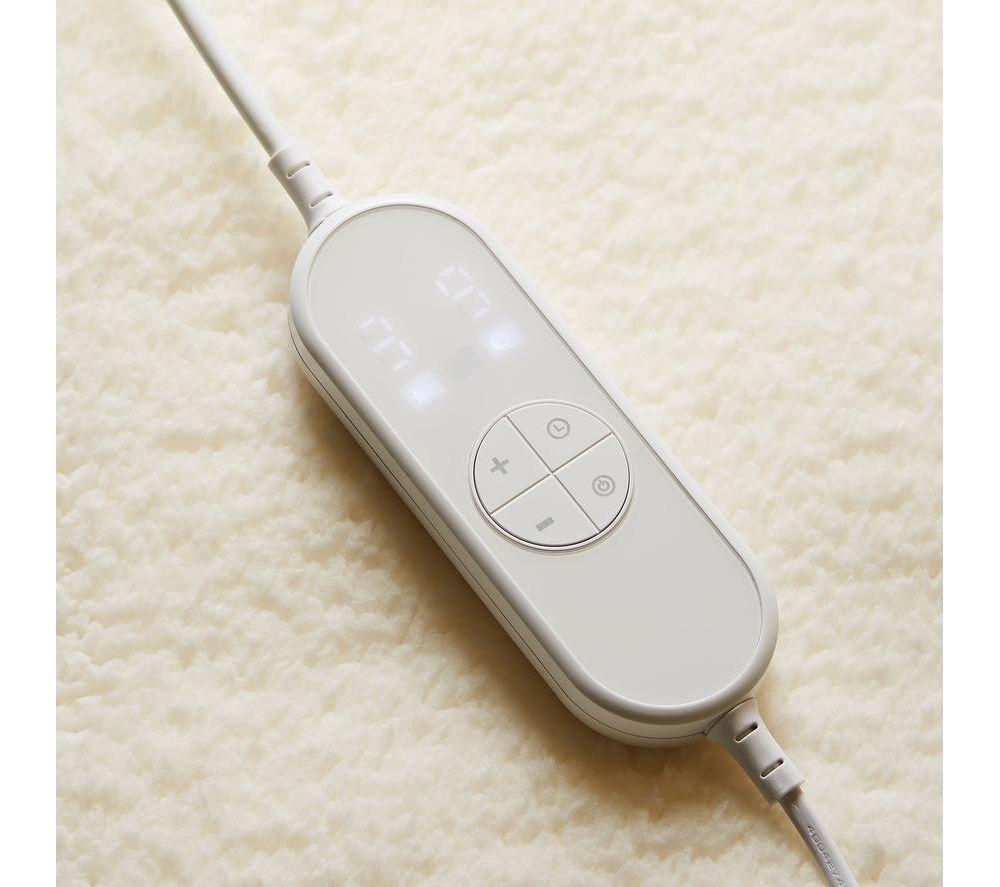 MORPHY RICHARDS EverCosy Fleece Electric Underblanket - Cream, 150 x 122 cm image number 2 of 10