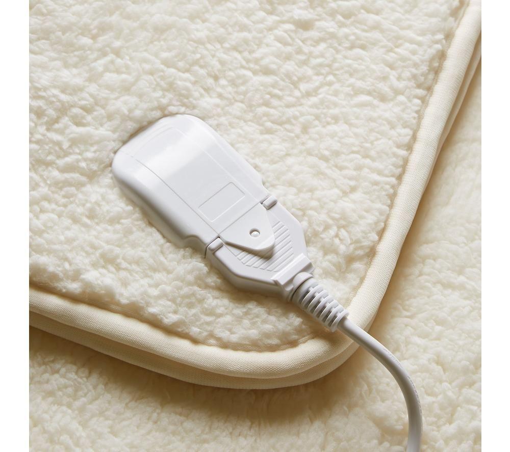 MORPHY RICHARDS EverCosy Fleece Electric Underblanket - Cream, 150 x 140 cm image number 2 of 7