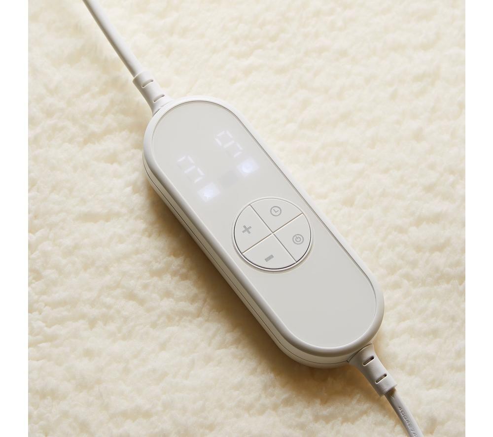 MORPHY RICHARDS EverCosy Fleece Electric Underblanket - Cream, 150 x 140 cm image number 3 of 7