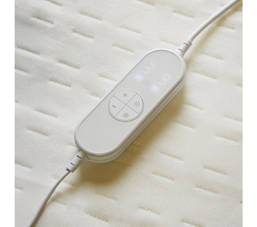 MORPHY RICHARDS EverCosy Fleece Heated Throw - Cream, 150 x 70 cm image number 9 of 9