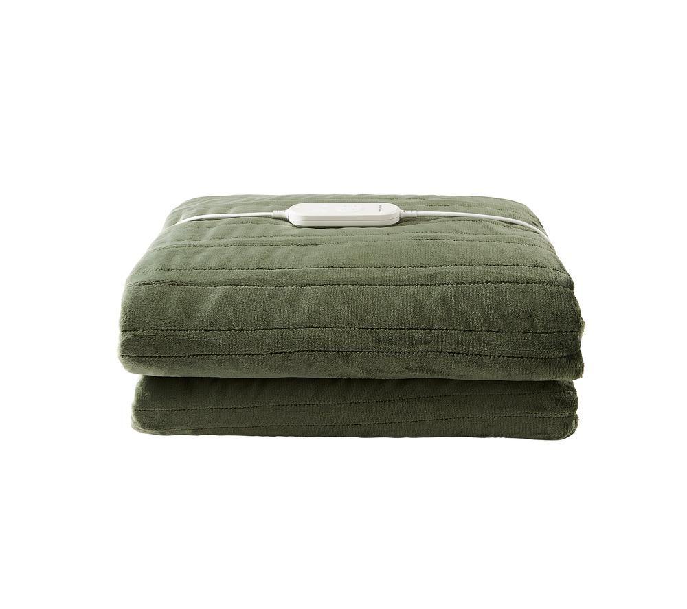 MORPHY RICHARDS EverCosy Fleece Heated Throw - Green, 160 x 130 cm image number 11 of 11