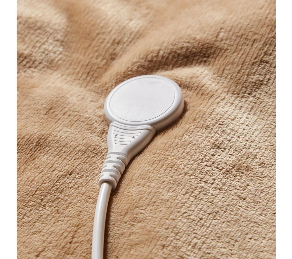 MORPHY RICHARDS EverCosy Fleece Heated Throw - Mocha, 200 x 180 cm image number 9 of 11