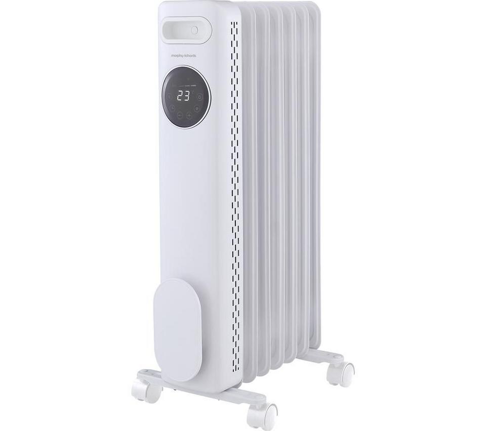 MORPHY RICHARDS HeatFlux Digital Oil-Filled Radiator - White