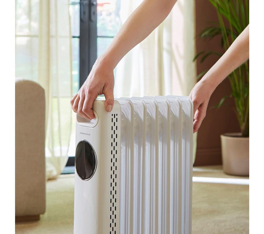 MORPHY RICHARDS HeatFlux Digital Oil-Filled Radiator - White image number 6 of 13