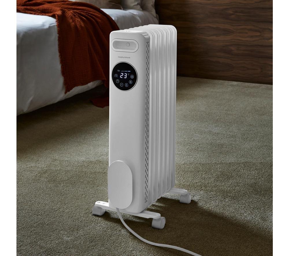 MORPHY RICHARDS HeatFlux Digital Oil-Filled Radiator - White image number 9 of 13