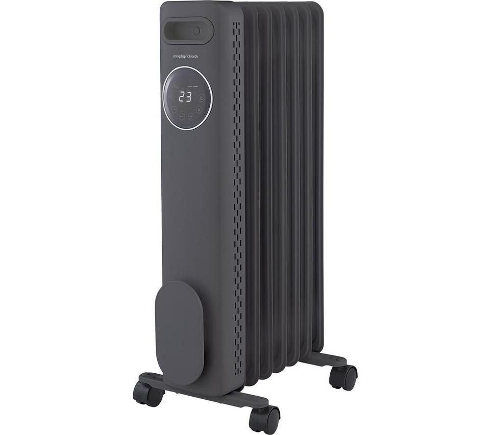 MORPHY RICHARDS HeatFlux Digital Oil-Filled Radiator - Grey