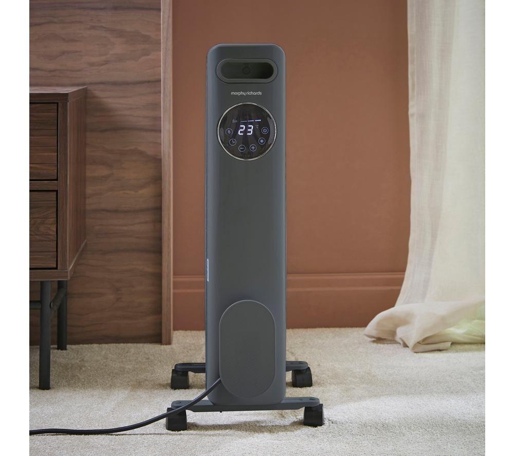 MORPHY RICHARDS HeatFlux Digital Oil-Filled Radiator - Grey image number 7 of 13